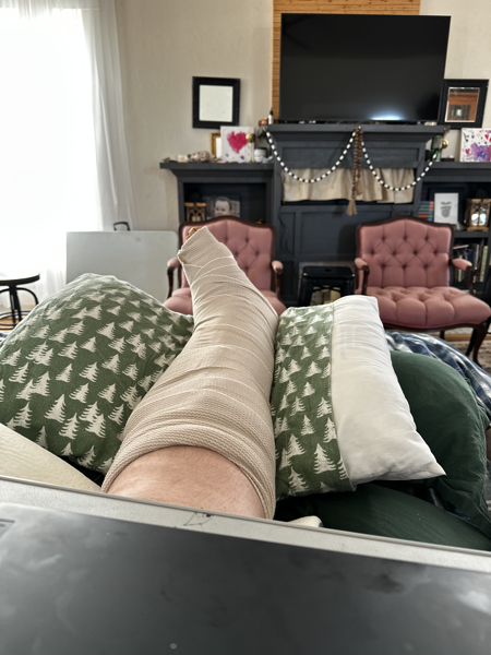 Off My Feet, Back to Blogging?